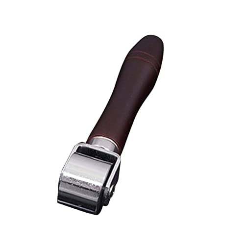 JEWEDECO Lederroller für DIY Handwerksprojekte Hochwertiges Werkzeug zur Lederbearbeitung zum Glätten und Verarbeiten von Kanten mit Solidem Holzgriff und Strapazierfähigem JEWEDECO Lederroller für DIY Handwerksprojekte Hochwertiges Werkzeug zur Lederbearbeitung zum Glätten und Verarbeiten von Kanten mit Solidem Holzgriff und Strapazierfähigem von JEWEDECO