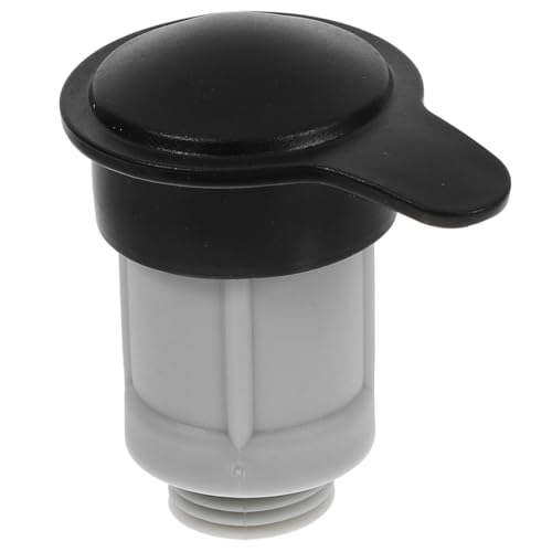 JEWEDECO Luftadapter Ersatzventil mit Kappe für Oberirdischen Pool Langlebiges Rubber Material Effiziente Poolentwässerung Einfache Installation Kompatibel mit Luftpumpe von JEWEDECO