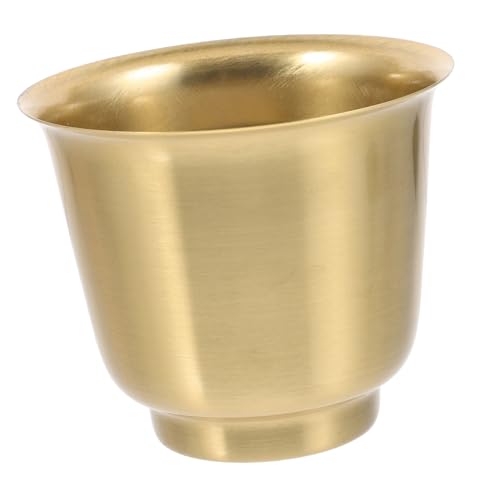 JEWEDECO Moderner Lampenschirm aus Eisen in Kupferoptik Dekorativer Retro stil Robuster Metall Lampenschirm für Tischlampe Deckenleuchte Wandlampe Vielseitiges Zubehör für Schlafzimmer und von JEWEDECO