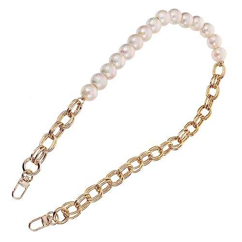 JEWEDECO 1stück Bag Chain Verlängerung Künstliche Perlen Handtaschen Gurt Stylisches Zubehör Für Geldbörsen Umhängetaschen Bequem Zu Installieren Entfernen Aus Hochwertigem Resin Und von JEWEDECO