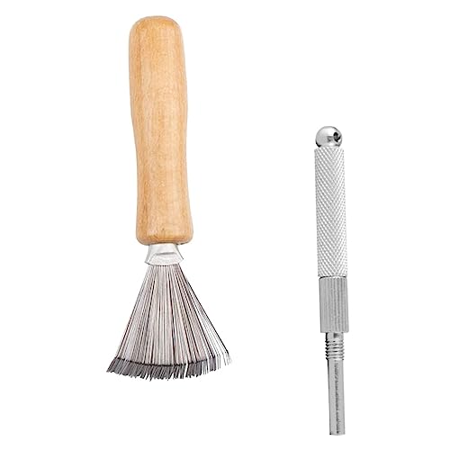 JEWEDECO Praktisches Blumenarrangement Reinigungswerkzeug Stahlrechen Und Blumenreiniger Für Einfache Blumenpflege Zu Hause von JEWEDECO