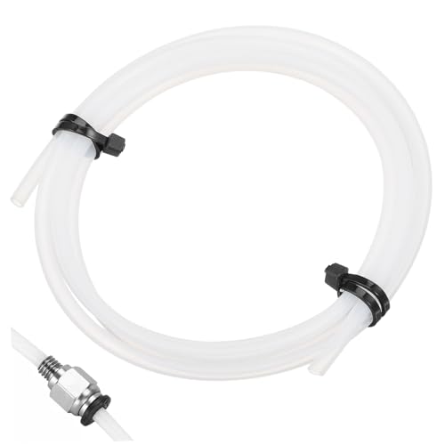 JEWEDECO Ptfe Schlauch für Drucker Innendurchmesser Außendurchmesser Hochtemperaturbeständig und Langlebig für Druckzubehör JEWEDECO Ptfe Schlauch für Drucker Innendurchmesser Außendurchmesser Hochtemperaturbeständig und Langlebig für Druckzubehör von JEWEDECO