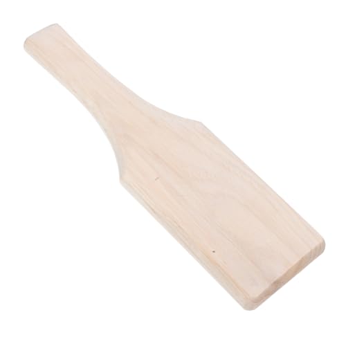 JEWEDECO Robustes Holz paddel Töpferwerkzeug mit Großflächiger Arbeitsfläche Ergonomischer Griff für Präzises Formen Tonstruktur Handwerksbedarf für Keramik und Modellierung von JEWEDECO