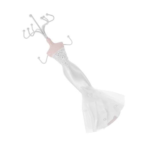 JEWEDECO Schmuckständer Für Damen Schmuckhalter Für Brautkleider Schmuckdisplay Für Abendkleider Organizer Für Mädchen Präsentation Für Halsketten Ohrringe Armbänder Und Ringe von JEWEDECO