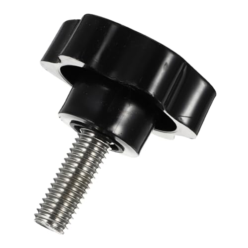 JEWEDECO Sternförmiger Klemmgriff Hexagonaler Schraubknopf aus Metall Einfache Montage Langlebig für Möbel Elektronische Geräte und Mechanische Ausrüstung von JEWEDECO