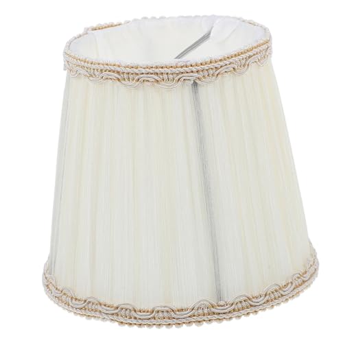 JEWEDECO Lampenschirm Aus Stoff Lampenabdeckung Zum Aufstecken Ersatzlampenschirm Für Innenleuchtenabdeckung Kleines Design Für Wandleuchten von JEWEDECO