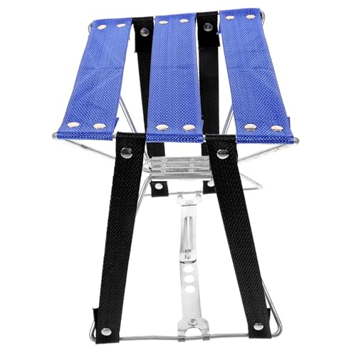JEWEDECO Tragbarer Klapphocker, U Bahn Zug, Sitzlose Mini Bank, Pediküre Hocker, Outdoor Hocker, Tragbarer Hocker, Klappbarer Campinghocker, Kleiner Hocker, Campingstuhl, Faltbarer Hocker, von JEWEDECO