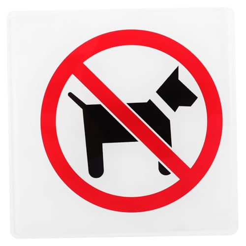 JEWEDECO Verbotsschild Hunde Verboten Schild Warnung Geschäft Haustiere Nicht Erlaubt Eingangsschutz Langlebig Robust Einsetzbar JEWEDECO Verbotsschild Hunde Verboten Schild Warnung Geschäft Haustiere Nicht Erlaubt Eingangsschutz Langlebig Robust Einsetzbar von JEWEDECO