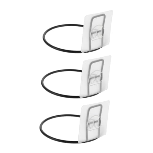 JEWEDECO Wandhalterung für Haustiernapf Hängender Futterständer mit Glatter Oberfläche Höhenverstellbar für Hunde und Katzen Platzsparend und Leicht zu Reinigen von JEWEDECO