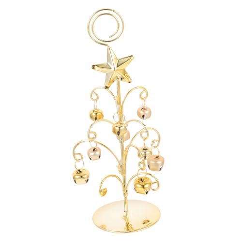 JEWEDECO Weihnachtsbaum Tischnummern Clip Gruß Gäste Tischschild Clip Weihnachts Tischnummernständer Weihnachtsbaum Tischnummern Weihnachts Tischkarten von JEWEDECO