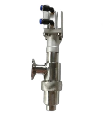 Pneumatisches Füllventil mit Tropfschutz und Klemmfunktion aus Edelstahl(14mm) von JEYPINDII
