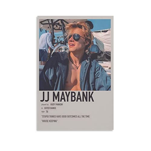 JEYUAN Bild Auf Leinwand 40 * 60cm Senza Cornice Outer Banks JJ Maybank Picture Print Modern Family Bedroom Decor Posters von Fcalvy