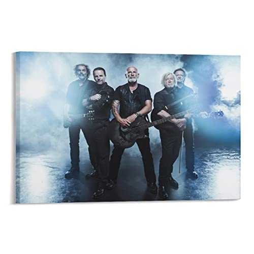 JEYUAN Bild Auf Leinwand 40 * 60cm Senza Cornice Santiano Rock Singer Musica Copertina Poster Tela Wall Art Immagini per Camera da Letto Wall Art Regali Decor von JEYUAN