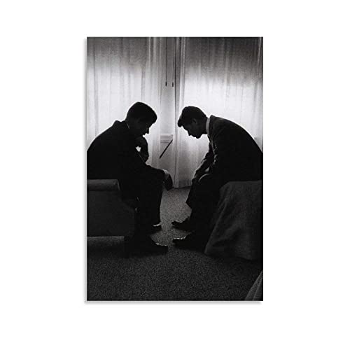 JEYUAN Leinwand Bilder John e Bobby Kennedy che dipingono Poster su tela Stampe arte murale Immagine 60x90cm Senza Cornice JEYUAN Leinwand Bilder John e Bobby Kennedy che dipingono Poster su tela Stampe arte murale Immagine 60x90cm Senza Cornice von JEYUAN