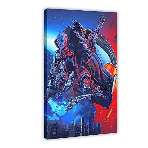 JEYUAN Poster und Drucke 60 * 90cm Senza Cornice Mass Effect Game Sport Decorative Canvas Wall Art Soggiorno Poster Camera da letto von JEYUAN