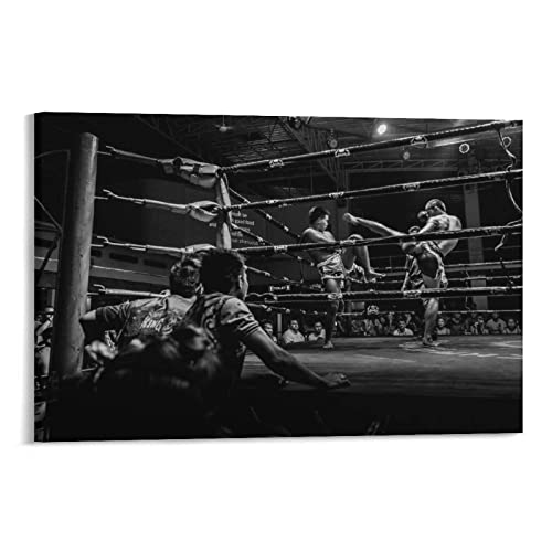 JEYUAN Poster und Drucke 60 * 90cm Senza Cornice Muay Thai Mma Boxe Taekwondo Muay Thai Fight Poster Soggiorno Camera da letto Pittura Opera d'arte von JEYUAN