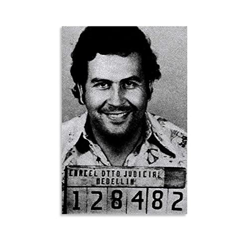 JEYUAN Poster und Drucke 60 * 90cm Senza Cornice Pablo Escobar Poster Medellin Colombia Narcos per Camera da letto estetica Wall Art Camera da letto von JEYUAN