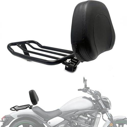 JFBLSD Motorrad Sissy Bar Fahrer Rückenlehne mit Gepäckträger mit 2015–2023 Ka-wasaki Vulcan S 650 VN EN VN650, Laderaumablage, Zubehör for den hinteren Beifahrersitz JFBLSD Motorrad Sissy Bar Fahrer Rückenlehne mit Gepäckträger mit 2015–2023 Ka-wasaki Vulcan S 650 VN EN VN650, Laderaumablage, Zubehör for den hinteren Beifahrersitz von JFBLSD