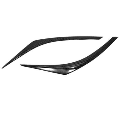 JFENGNB 2 Stück Auto Scheinwerfer Augenbraue für Toyota CHR C-HR 2016-2019, ABS Frontscheinwerfer Augenbrauen Augenlider Abdeckung Trim Exterieur Zubehör von JFENGNB