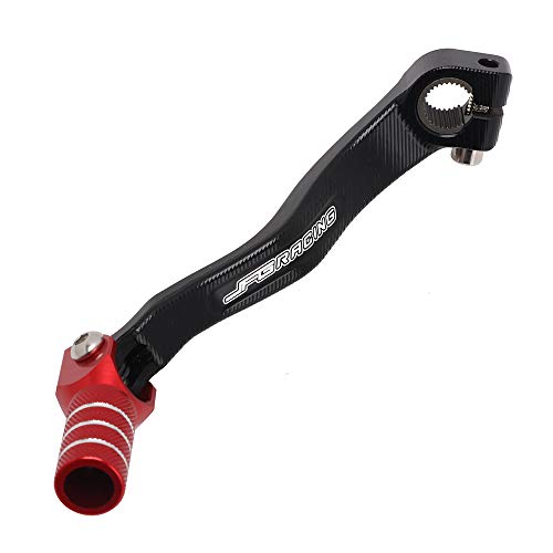 Motorrad-Schalthebel Schalthebel Pedal Shifter Legierung faltbar für CRF250R 2004-2009 CRF250X 2004-2017 CRF450R 2002 von JFG RACING