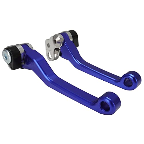 JFG RACING Motorradbremshebelkupplungshebel Aluminiumlegierung Einstellbarer Kupplungsbremshebel für Sur Ron Light Bee S/X Segway x160/x260 TALARIA STING-Blau von JFG RACING
