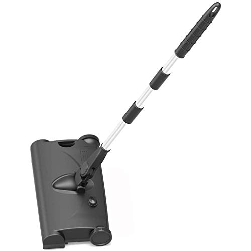 JFGCTYHXY Besen- und Kehrschaufel-Set, Kehrmaschine Hand Push Besen Set Kombination Haushaltsschaufel Wischen Sie den Boden fegen einen einzigen Artefakt(Black) von JFGCTYHXY