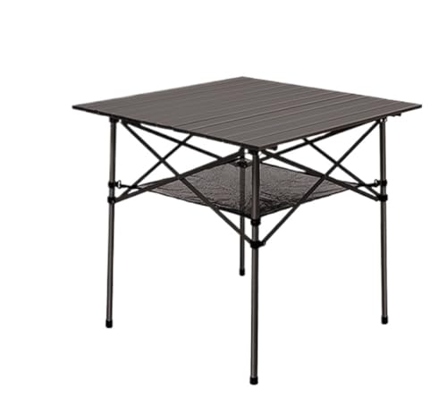 JFGCTYHXY Camping-Klapptisch, Klapptisch Outdoor-Klapptisch Leichter, kompakter Aluminium-Campingtisch Aufrollbarer tragbarer quadratischer Campingtisch Picknicktisch Zusammenklappbar JFGCTYHXY Camping-Klapptisch, Klapptisch Outdoor-Klapptisch Leichter, kompakter Aluminium-Campingtisch Aufrollbarer tragbarer quadratischer Campingtisch Picknicktisch Zusammenklappbar von JFGCTYHXY