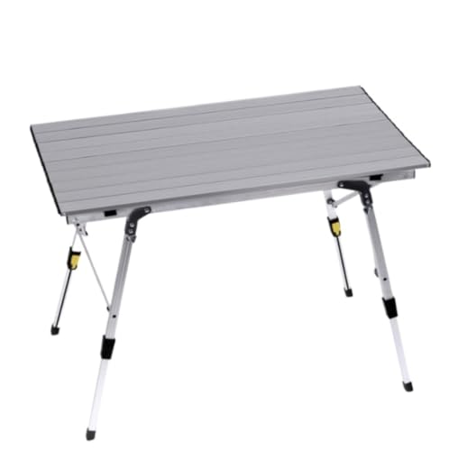JFGCTYHXY Camping-Klapptisch, Klapptisch Tragbarer Aluminium-Camping-Klapptisch mit höhenverstellbaren Beinen, Netzschicht for Camping-Picknicktisch im Freien, Folda JFGCTYHXY Camping-Klapptisch, Klapptisch Tragbarer Aluminium-Camping-Klapptisch mit höhenverstellbaren Beinen, Netzschicht for Camping-Picknicktisch im Freien, Folda von JFGCTYHXY
