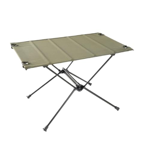 JFGCTYHXY Camping-Klapptisch, Klapptisch Tragbarer Campingtisch Klappbarer Beistelltisch Aluminium for Outdoor-Reisen Wandern Picknicktisch(Gr眉n) von JFGCTYHXY