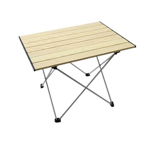 JFGCTYHXY Camping-Klapptisch, Klapptisch Tragbarer Tisch Aluminiumlegierung for Camping Outdoor Indoor Picknick Picknicktisch(56 * 40 * 40cm) von JFGCTYHXY