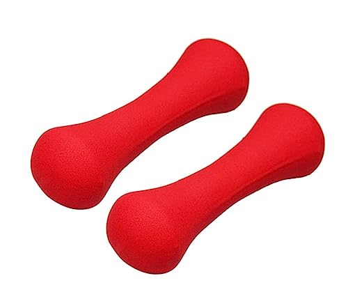 JFGCTYHXY Hanteln, Hanteln Set Gewichte 2 Stück Hantel Gewicht for Bodybuilding Fitness Gewichtheben Training Home Gym Equipment(Rosso,4kg(2kg*2)) von JFGCTYHXY