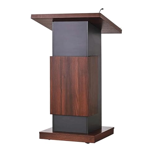 JFGCTYHXY Rednerpult, Holz Stehend Kanzel Podium Stand Heavy Duty Klassenzimmer Lehrer Kirche Rednerpult Steht for Veranstaltungen Im Freien Feiern von JFGCTYHXY
