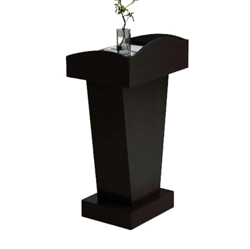 JFGCTYHXY Rednerpult, Rednerpulte Minimalistischer Podiumständer mit Schubladen und offenem Stauraum Konferenztisch aus Holz Tragbare Lehrerpodeste von JFGCTYHXY