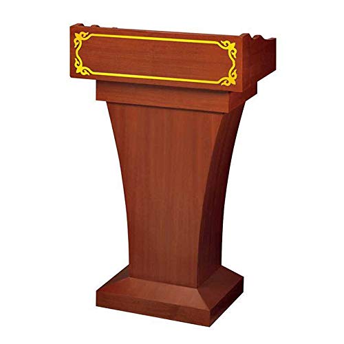 JFGCTYHXY Rednerpult, Stand Rednerpult Lehrer Podium Massivholz Konferenz Sprechen Schreibtisch Willkommen Gäste for Büro Heißer(Size:b) von JFGCTYHXY