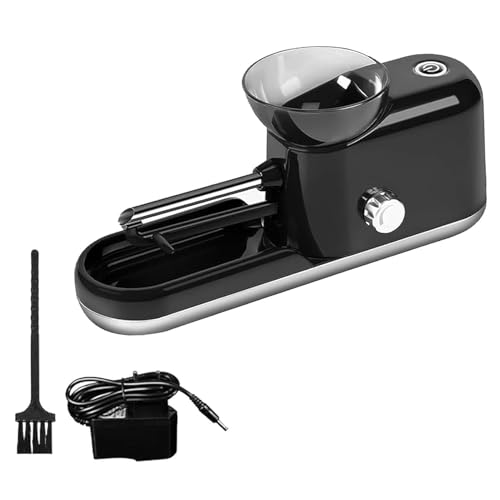 JFGCTYHXY Zigarettenrollmaschine, Plug-In-Tabak-Roller-Maschine, Haushaltskegel-Rollmaschine mit normaler Größe Durchmesser 6,5/8 mm Rauchpfeife,Blau(Black) von JFGCTYHXY
