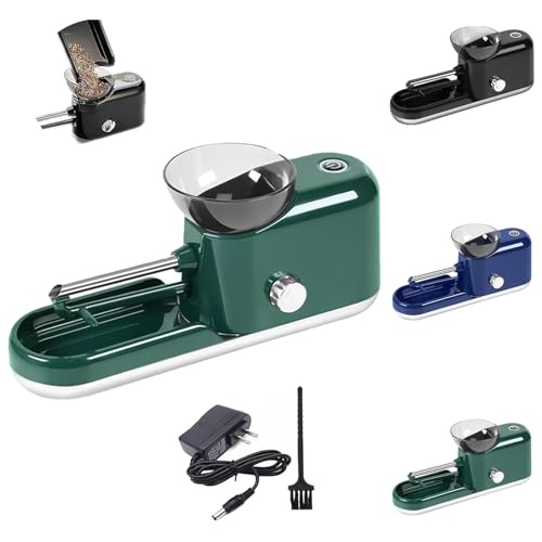 JFGCTYHXY Zigarettenrollmaschine, Tragbare Tabakmaschine, Automatische Zigarettenrollmaschine for Kingsize-/Regular-Röhrchen mit 6,5/8 mm Durchmesser, Blau(Green) von JFGCTYHXY
