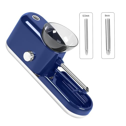 JFGCTYHXY Zigarettenrollmaschine, Tragbare Zigarettenmaschine, Haushalts-Automat for Rohre mit 6,5/8 mm Durchmesser, Blau(Blue) von JFGCTYHXY