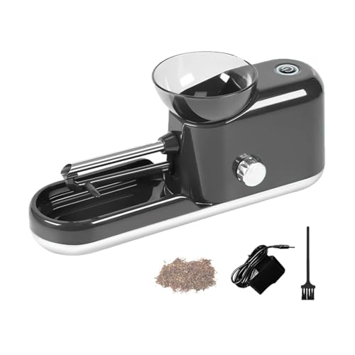 JFGCTYHXY Zigarettenrollmaschine, Tragbare Zigarettenmaschine, for den Haushalt, Automatischer Füller for vorgerollte Tüten for 6,5/8 mm Rauchpfeife,Grün(Black) von JFGCTYHXY