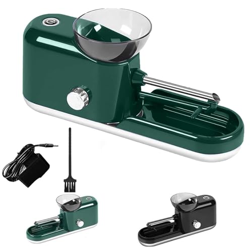 JFGCTYHXY Zigarettenrollmaschine, Vorgefertigte Drehmaschine, Automatische mit Rauchrohr der Größe 6,5/8 mm, Schwarz(Green) von JFGCTYHXY