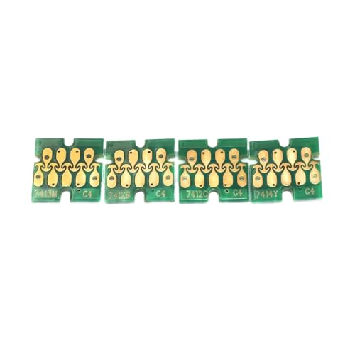 JFGIkLFD 4PCS T7411 T741X Ersatz Patrone Chip Kompatibel Mit SureColor F6000 F6070 F6200 F6270 F7000 F7070 F7100 F7170 F7200 F7270 F9300(BK C M Y) von JFGIkLFD