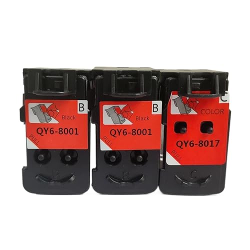 JFGIkLFD Druckkopf CA91 CA92 QY6-8001 QY6-8017 Kompatibel mit G1100 G2100 G3100 G4100 G1110 G1111 G2110 G2111 G3110 G3111 G4110 G4111(BK(2PC) Color(1PC)) von JFGIkLFD
