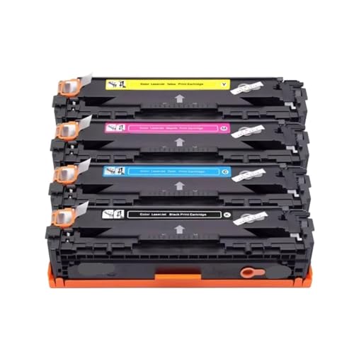 JFGIkLFD Kompatibles 4-Farben-Tonerkartuschen-Set Kompatibel mit M282nw M283fdn M283fdw M283cdw M255dw M255nw W2210A 206a W2110A Farbdrucker(4COLOR 1SET NO CHIP) von JFGIkLFD