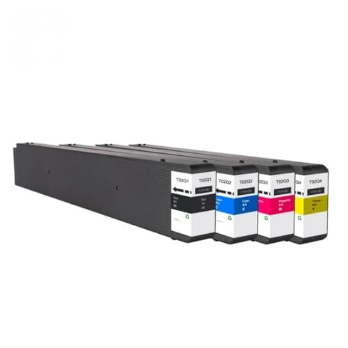 JFGIkLFD Kompatibles Tintenpatronenset für Workforce Enterprise WF-C20600 Drucker T02Q1 T02Q2 T02Q3 T02Q4(BKCMY-4COLORS) von JFGIkLFD