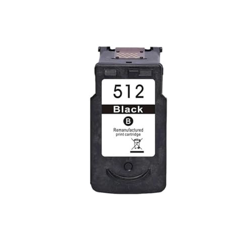 JFGIkLFD Wiederaufbereitete PG512 CL513 Tintenpatrone, kompatibel mit MX320 MX330 MX340 MX350 MX410 MX420 Druckern(1 Black) von JFGIkLFD