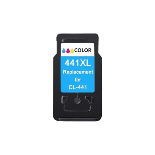 JFGIkLFD Wiederaufbereitete kompatible Tintenpatronen PG440 CL441 Kompatibel mit MX374 MX394 MX434 MX474 MX514 MX524 MX534 Drucker(1Pack Color) von JFGIkLFD