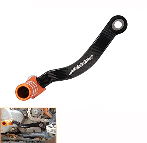 JFG RACING Motorrad Schalthebel, schalthebel,Aluminium exc Motorrad Schalthebel für smc 690 450 exc lc4 640 SX XC XCW SXF XCFW EXC MXC XCF 250-560 - Orange von JFG RACING