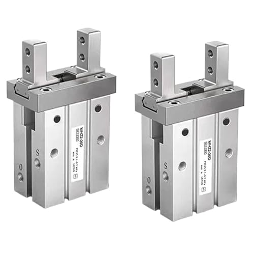 MHZ2 10D 16D 20D 25D 32D 40D MHZ2 10S MHZ2 10C Paralleler Luftgreifertyp Pneumatischer Zylinder Doppelt- oder Einfachwirkend Greifer(MHZ2-10C) von JFRHECERE