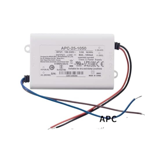 WELL APC-25 Series 25W Constant Current Output Power Supply LED Driver APC-25-350 APC-25-500 APC-25-700 APC-25-1050(APC-25-1050) von JFRHECERE