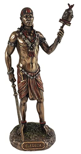 JFSM INC. Bronze Finish Elegua African God Orisha Statue Santeria Yoruba Ellugua Ellegua by JFSM INC. Bronze Finish Elegua African God Orisha Statue Santeria Yoruba Ellugua Ellegua by von JFSM INC.