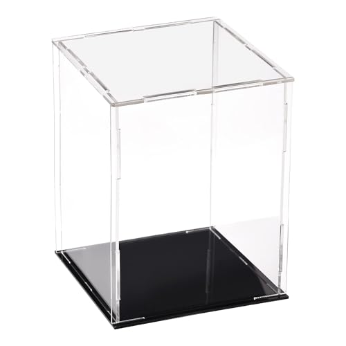Acryl Vitrine – Klare Display-Box aus hochtransparentem Acryl mit Staubschutz, Würfelform Sammler-Vitrine, polierte Kanten, für Figuren, Modelle & Miniaturen,2mm, 45/50/55/60/65/70cm(45x45x20cm/18x18x Acryl Vitrine – Klare Display-Box aus hochtransparentem Acryl mit Staubschutz, Würfelform Sammler-Vitrine, polierte Kanten, für Figuren, Modelle & Miniaturen,2mm, 45/50/55/60/65/70cm(45x45x20cm/18x18x von JFUTD